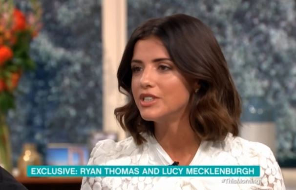 Ryan Thomas and Lucy Mecklenburgh on This Morning