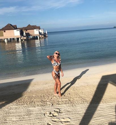Lucy Fallon bikini