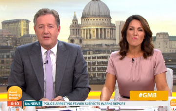 Piers and Susanna on GMB