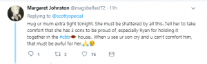 Fan's of Ryan Thomas responded to his brother Scott's tweet revealing his heartbreak over his brother's CBB treatment 