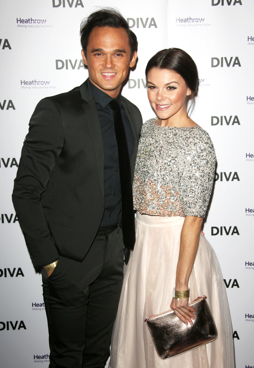 Gareth Gates, Faye Brookes DIVA 250 Awards 