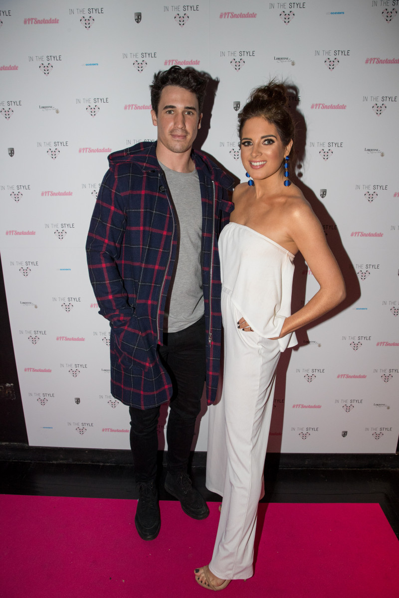 Binky Felstead and Josh Paterson, In The Style TOTES OVER IT Valentine's Party in London 