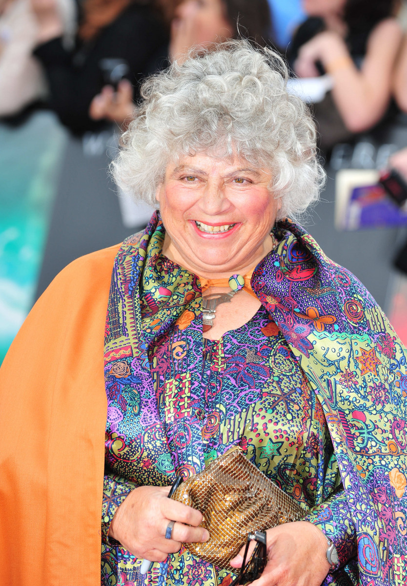 Miriam Margoyles, Arrivals to the World Premiere of 'Harry Potter and the Deathly Hallows: Part 2' in London, UK