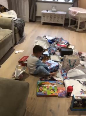 Teddy Thomas turns four