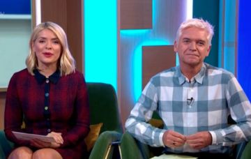 Holly Willoughby and Phillip Schofield on This Morning