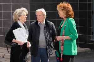 Does Claudia have Ken's best intentions at heart? (Credit: ITV)