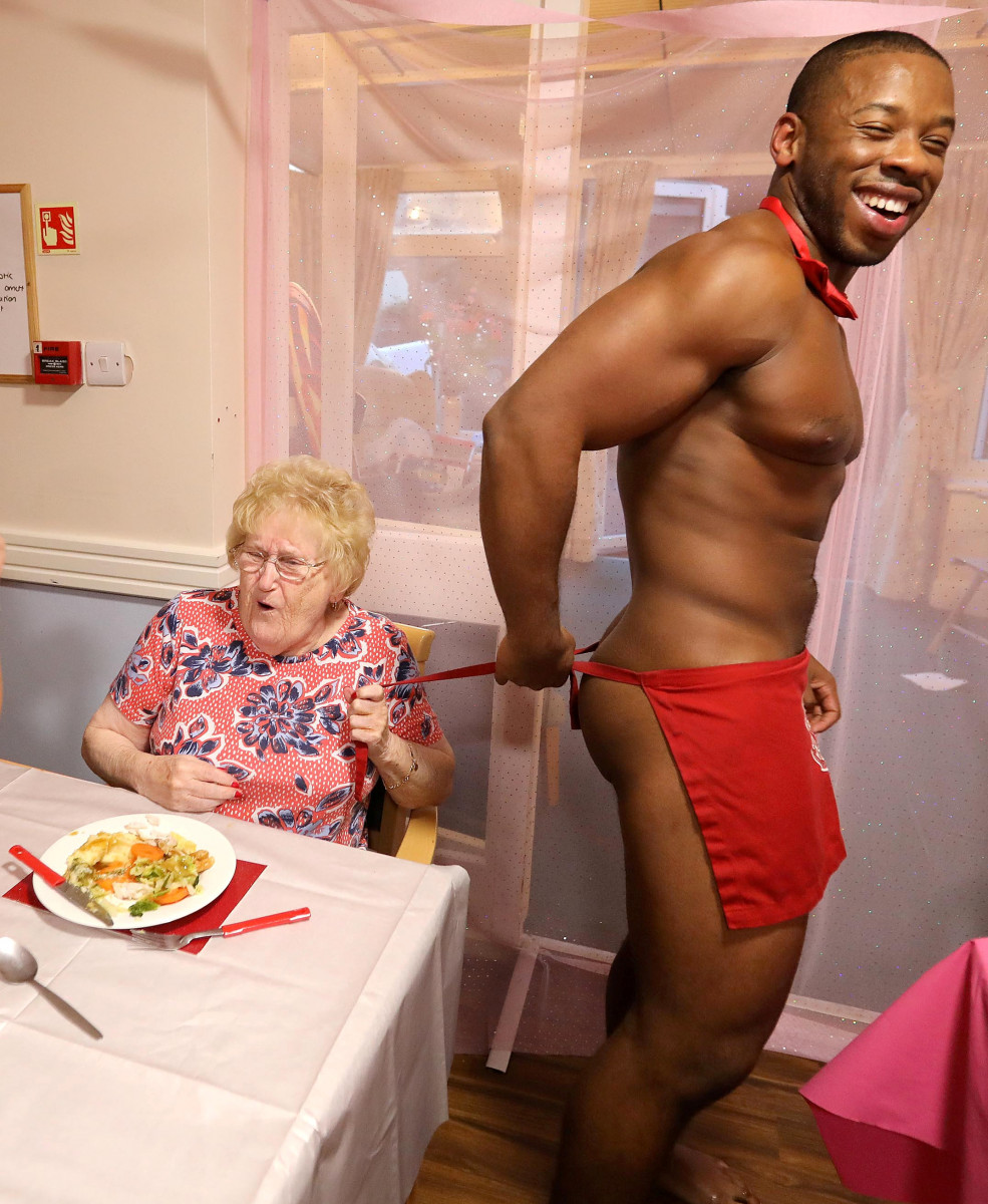 Milton Lodge Essex butlers in the buff