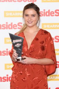 Chelsea Halfpenny Inside Soap Awards 2018