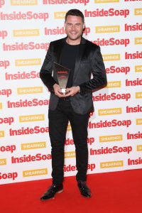 Danny Miller Inside Soap Awards 2018