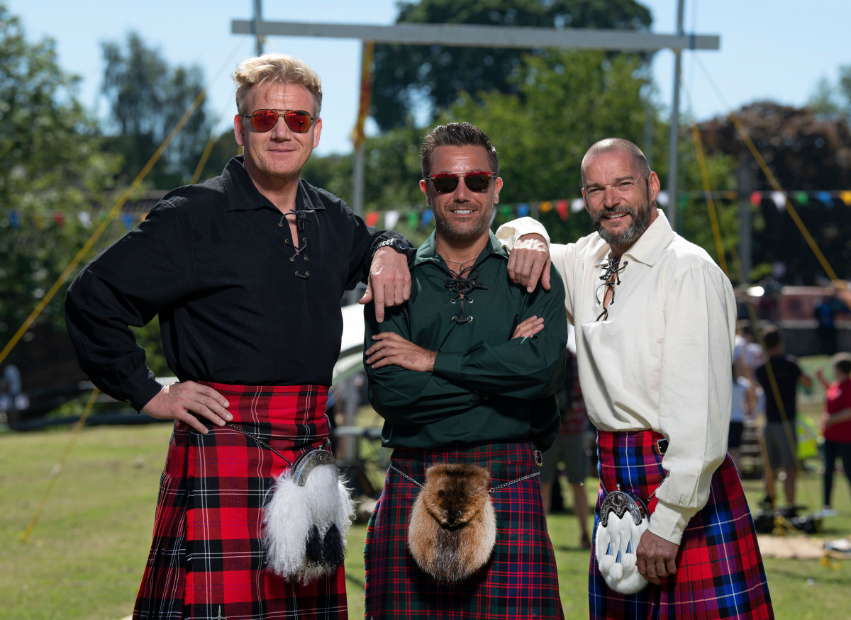 Gordon Ramsay, Gino D'Acampo, Fred Serieux
