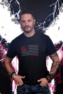 Tom Hardy attends a photo call for Columbia Pictures' 'Venom' at the Four Seasons Hotel Los Angeles at Beverly Hills
