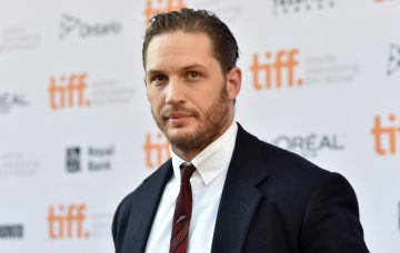 Tom Hardy attends 'The Drop' premiere during the 2014 Toronto International Film Festival