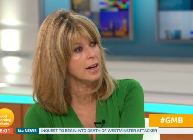 Kate Garraway on GMB