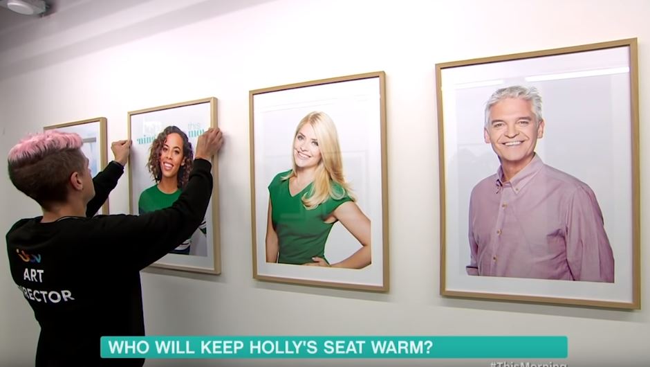 Holly and Phil announce Rochelle Humes on This Morning
