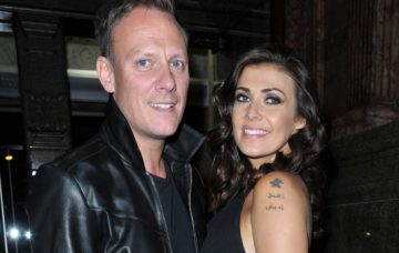 Coronation Street Stars Kym Marsh And Antony Cotton Head To Rosso Restaurant In Manchester