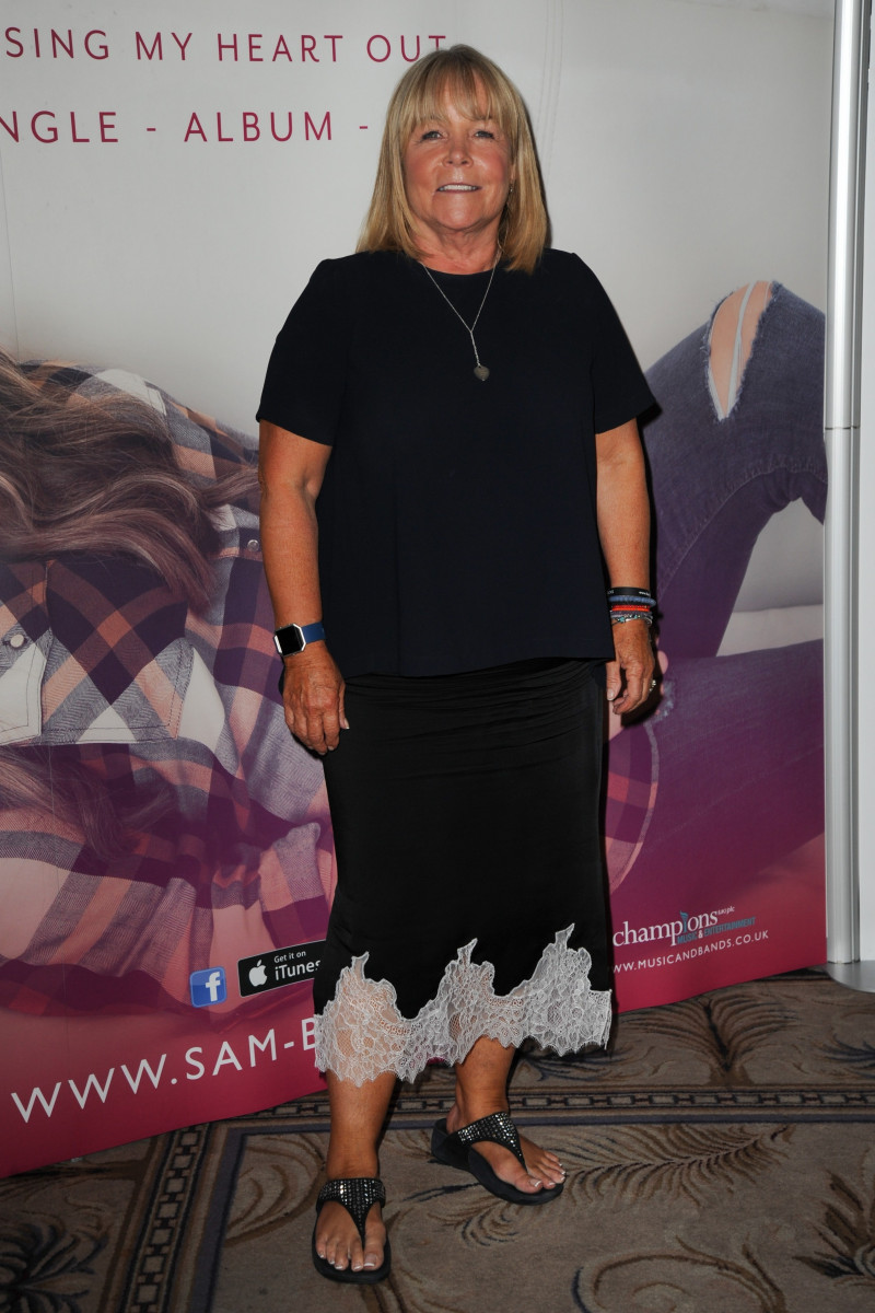 Linda Robson, Celebrities Attend The Sam Bailey Album Launch In London