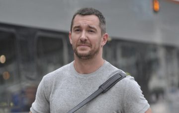 Anthony Quinlan, Celebrities Arrive At Manchester Piccadilly Station In Manchester