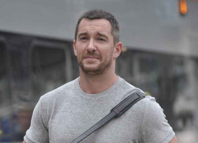 Anthony Quinlan, Celebrities Arrive At Manchester Piccadilly Station In Manchester