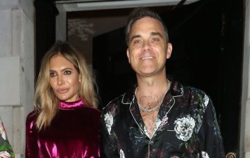 Simon Cowell has double date with partner Lauren Silverman and new X Factor judges Robbie Williams and Ayda Field