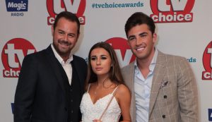 Danny Dyer, Jack Fincham and Dani Dyer, The TV Choice Awards, Dorchester Hotel, London, UK