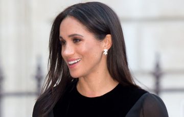 Duchess Of Sussex Wears Givenchy At An Oceania Exhibition In London
