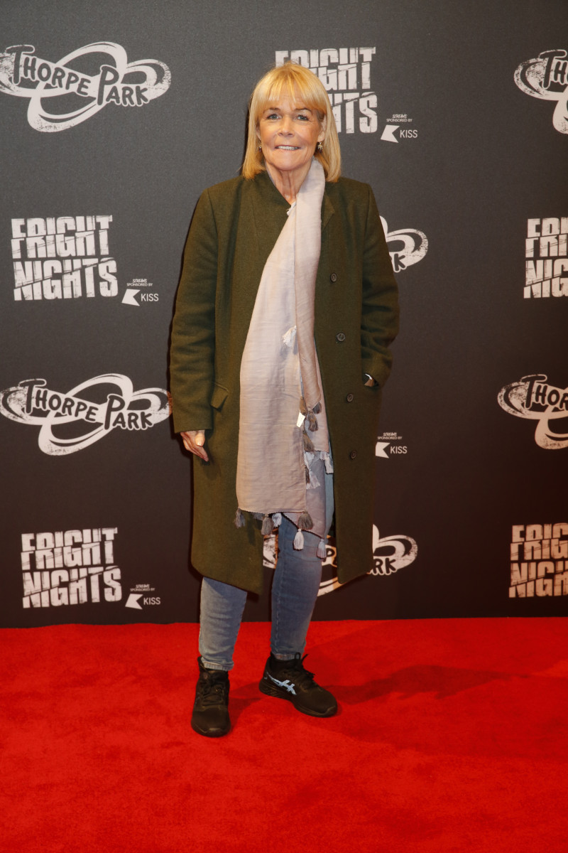 Linda Robson, Celebrities At Thorpe Park Fright Night 2018 In Chertsey