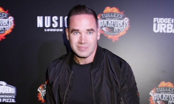 Kieran Hayler Attends Tulleys Farm Shocktober Fest In London