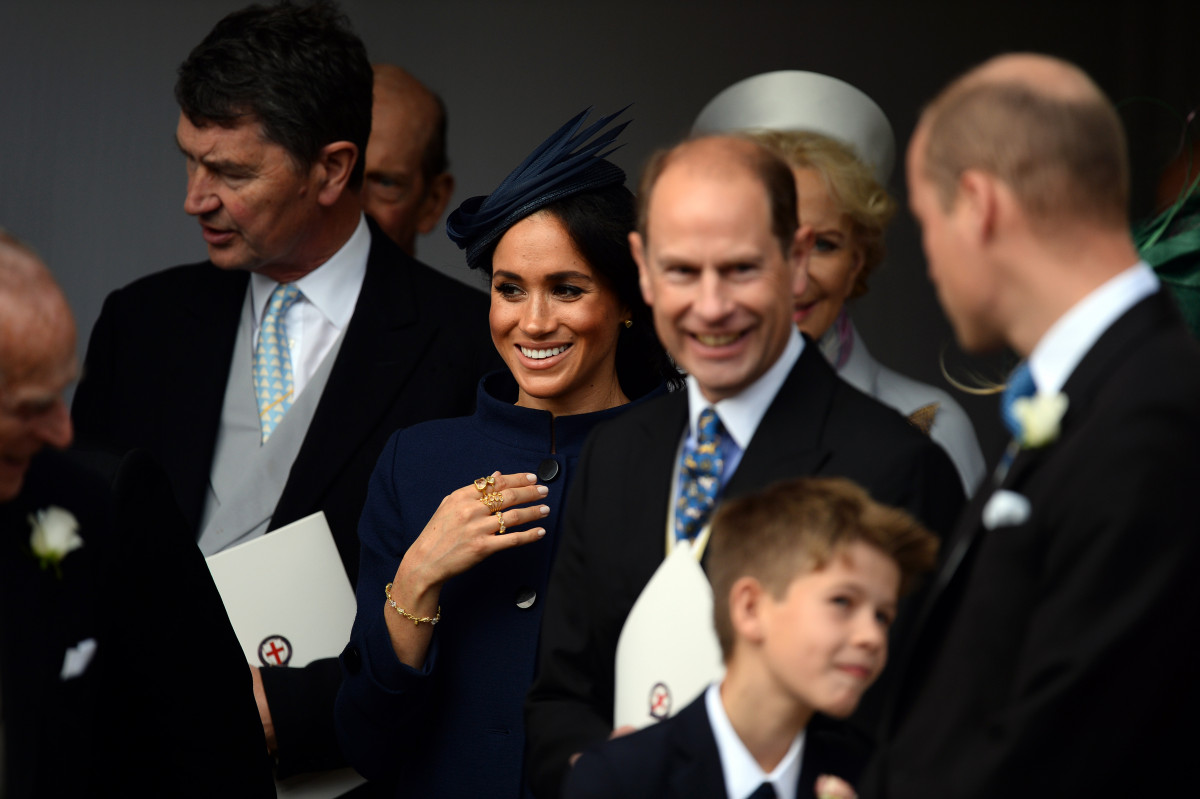 Meghan Markle at Princess Eugenie's wedding