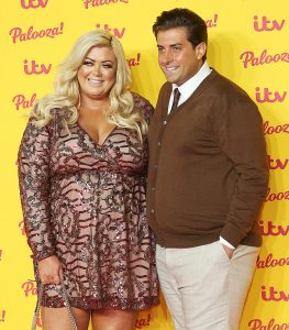 Gemma Collins and Arg, The ITV Palooza, Royal Festival Hall, London UK, 16 October 2018, Photo by Brett D. Cove