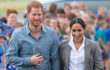 The Duke and Duchess of Sussex Visit Australia - Day 2 Caption: