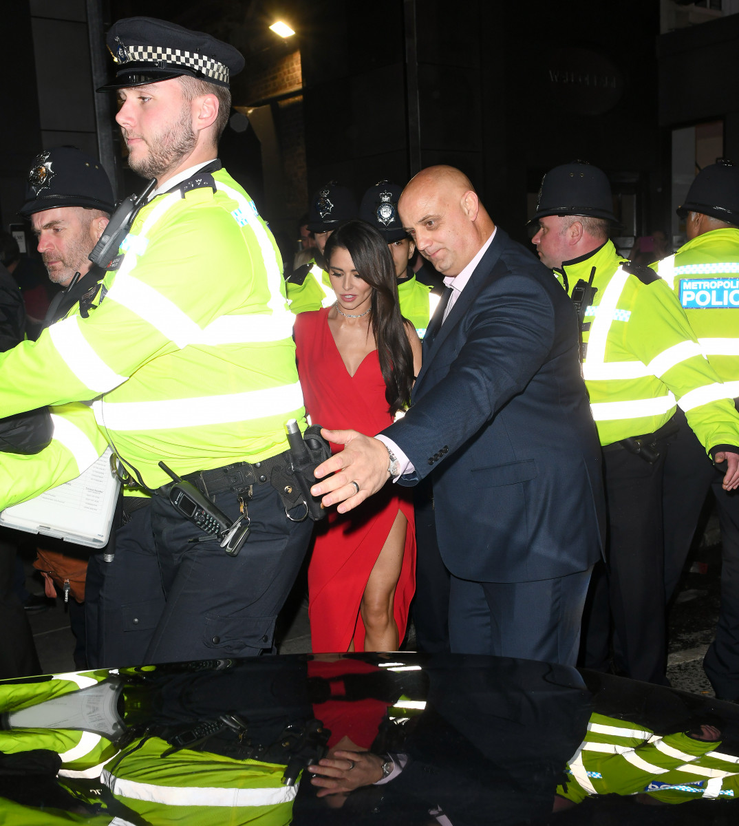 Cheryl leaving London Palladium