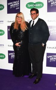 James Argent and Gemma Collins, Celebrities Attending The Spectacle Wearer of the Year Awards In London