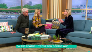 bradley walsh jodie whittaker doctor who this morning