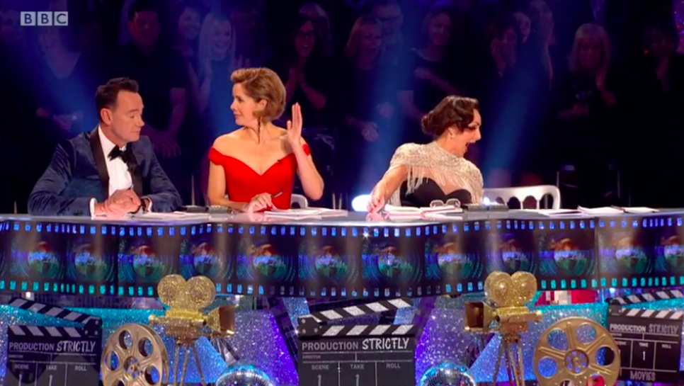 Strictly Come Dancing's Bruno Tonioli falls off his chair but viewers think it's a stunt