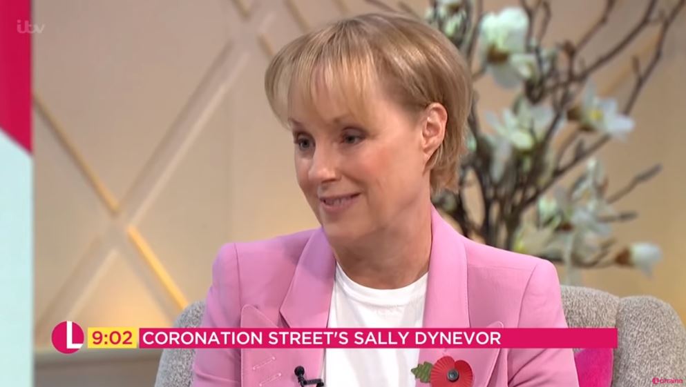 Sally Dvynevor on Lorraine