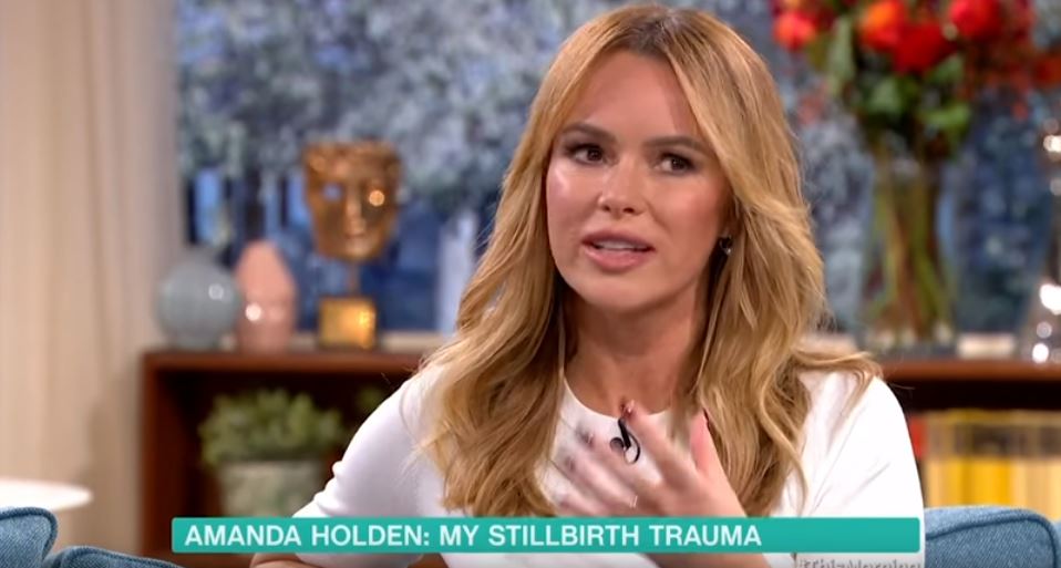 Amanda Holden on This Morning