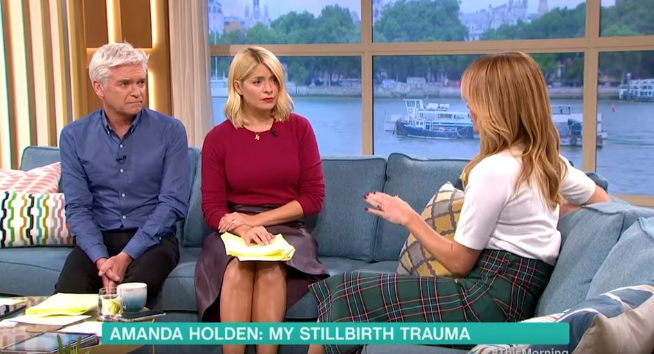 Amanda Holden on This Morning