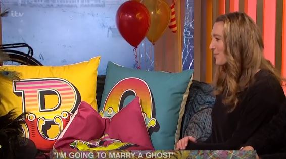 This Morning guest engaged to a ghost