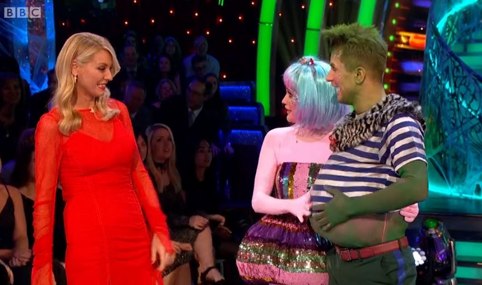 Ashley Roberts on Strictly