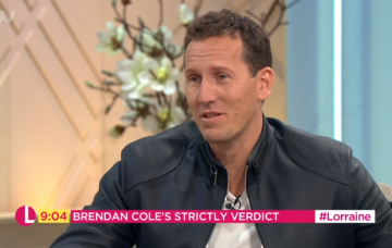 Brendan Cole on Lorraine