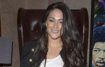 Casey Batchelor attends the launch of Sam Dowler's debut book 'The Insider' at the Sanctum Soho Hotel in London