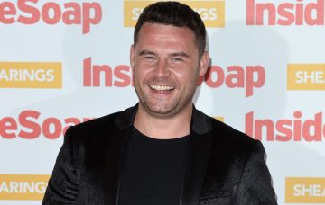 Danny Miller attends the Inside Soap Awards held at 100 Wardour Street on October 22, 2018
