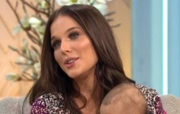 Helen Flanagan and Delilah on Lorraine