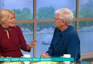 Phil and Holly on TM