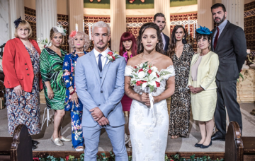 Cleo and Joel's wedding Hollyoaks