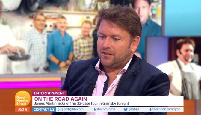 James Martin on GMB