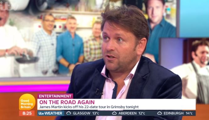 James Martin on GMB