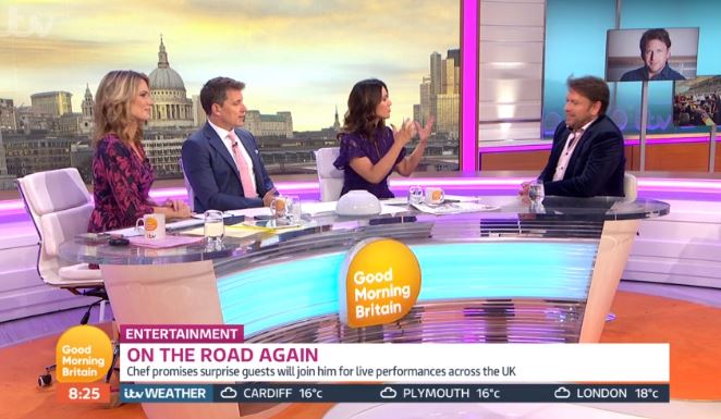 James Martin on GMB
