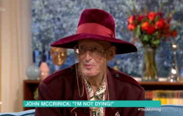 John McCririck on This Morning