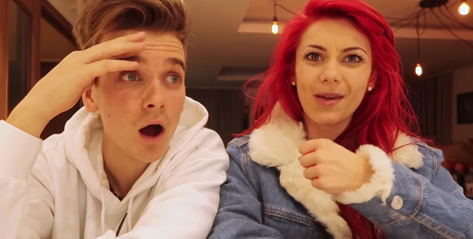 Joe Sugg and Dianne Buswell